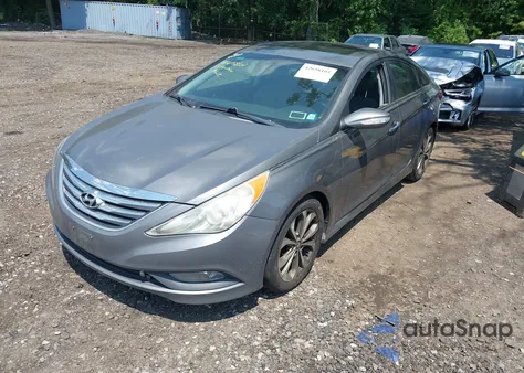 2014 Hyundai Sonata Se 2.0T from USA, damaged, VIN 5NPEC4AB2EH928214